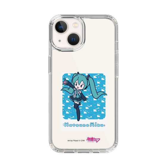 Slim Protection Case［ HATSUNE MIKU - Glitch Sky - Blue ］