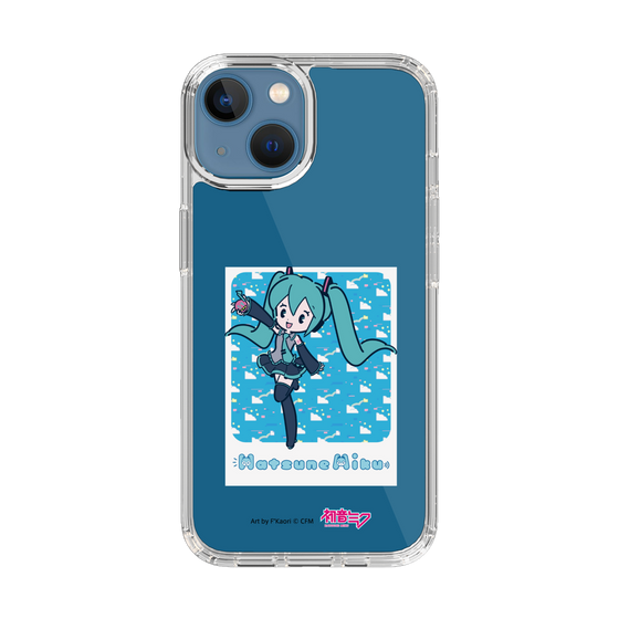 Slim Protection Case［ HATSUNE MIKU - Glitch Sky - Blue ］
