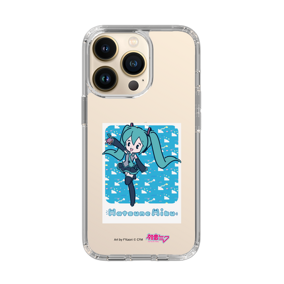 Slim Protection Case［ HATSUNE MIKU - Glitch Sky - Blue ］