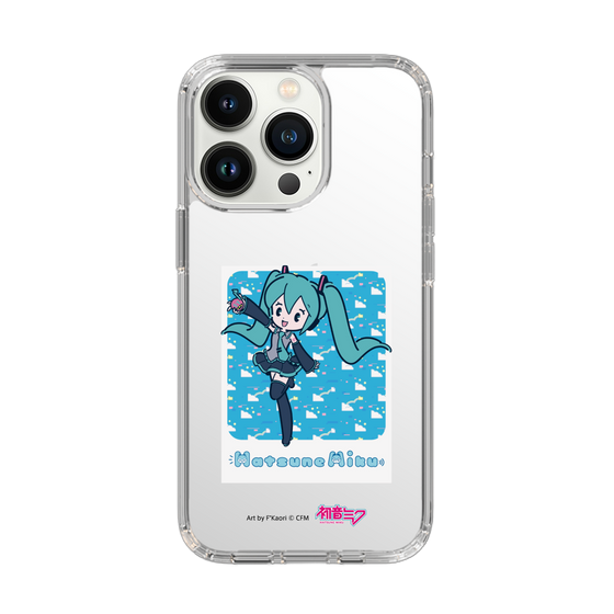 Slim Protection Case［ HATSUNE MIKU - Glitch Sky - Blue ］