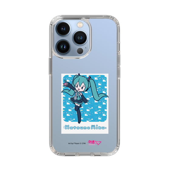 Slim Protection Case［ HATSUNE MIKU - Glitch Sky - Blue ］