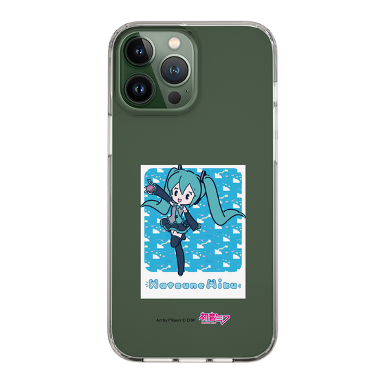 Slim Protection Case［ HATSUNE MIKU - Glitch Sky - Blue ］