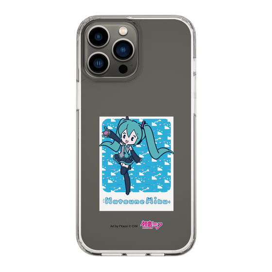 Slim Protection Case［ HATSUNE MIKU - Glitch Sky - Blue ］
