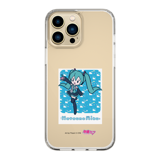 Slim Protection Case［ HATSUNE MIKU - Glitch Sky - Blue ］