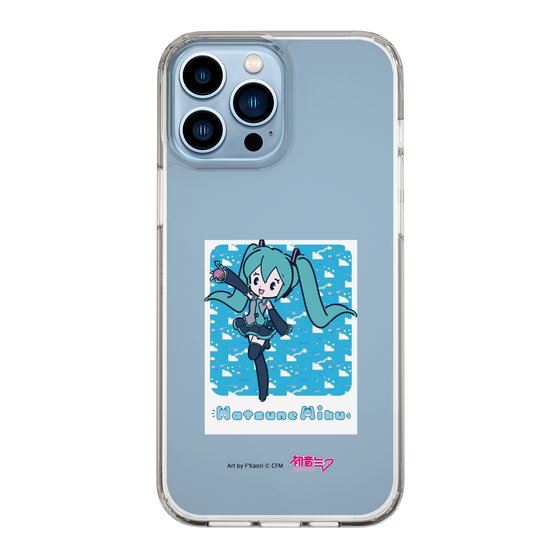 Slim Protection Case［ HATSUNE MIKU - Glitch Sky - Blue ］