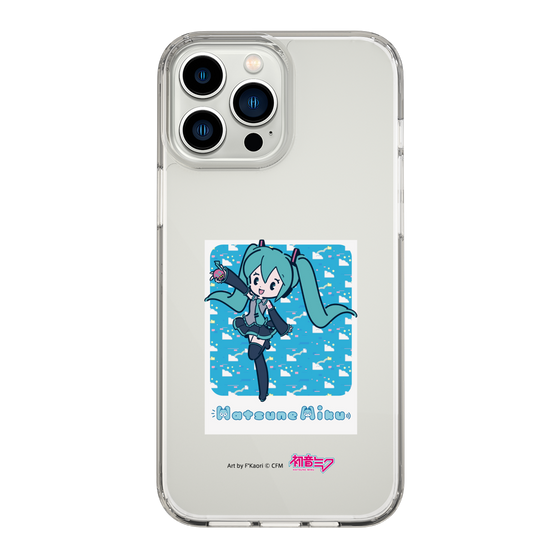Slim Protection Case［ HATSUNE MIKU - Glitch Sky - Blue ］