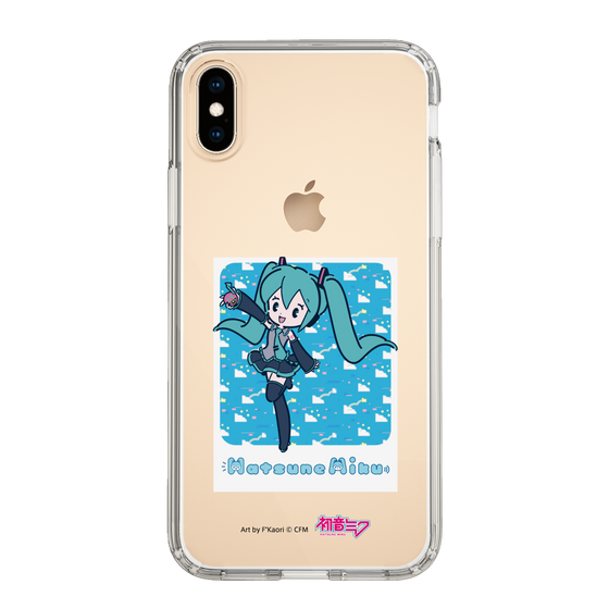 Slim Protection Case［ HATSUNE MIKU - Glitch Sky - Blue ］