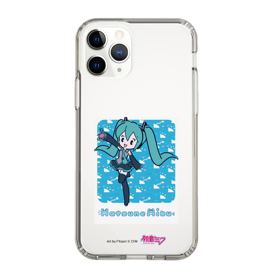 Slim Protection Case［ HATSUNE MIKU - Glitch Sky - Blue ］