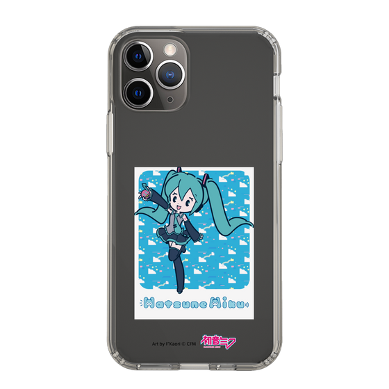 Slim Protection Case［ HATSUNE MIKU - Glitch Sky - Blue ］