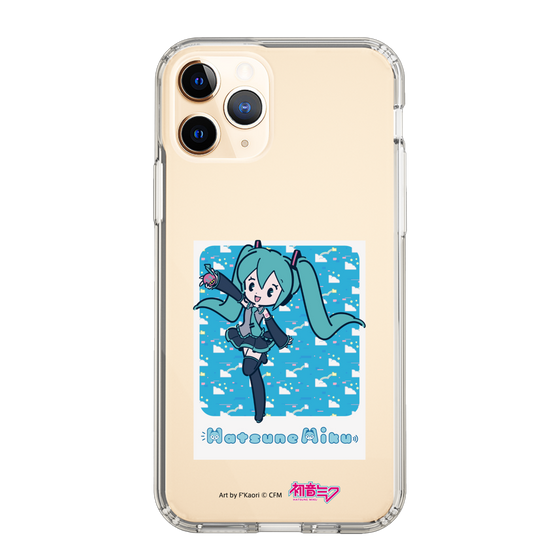 Slim Protection Case［ HATSUNE MIKU - Glitch Sky - Blue ］