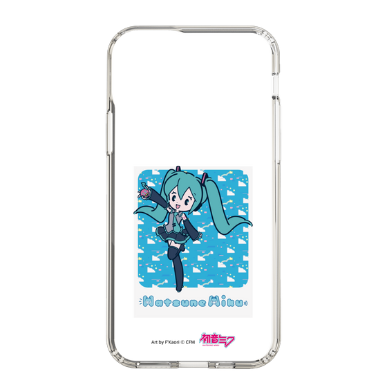 Slim Protection Case［ HATSUNE MIKU - Glitch Sky - Blue ］