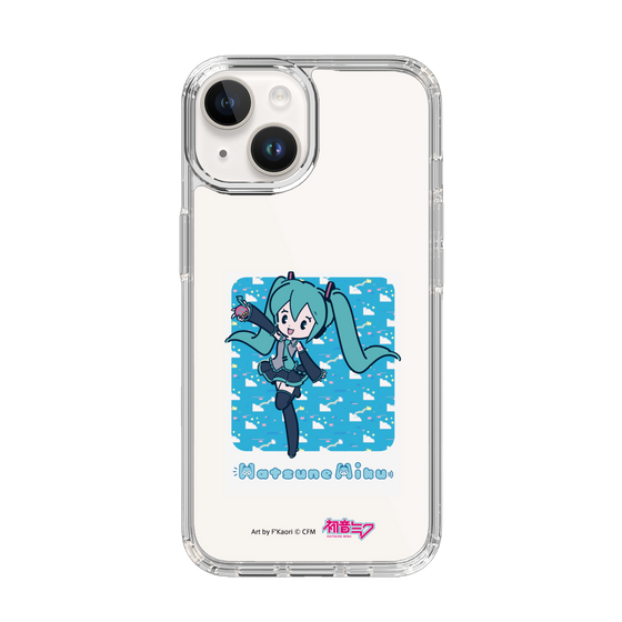 Slim Protection Case［ HATSUNE MIKU - Glitch Sky - Blue ］