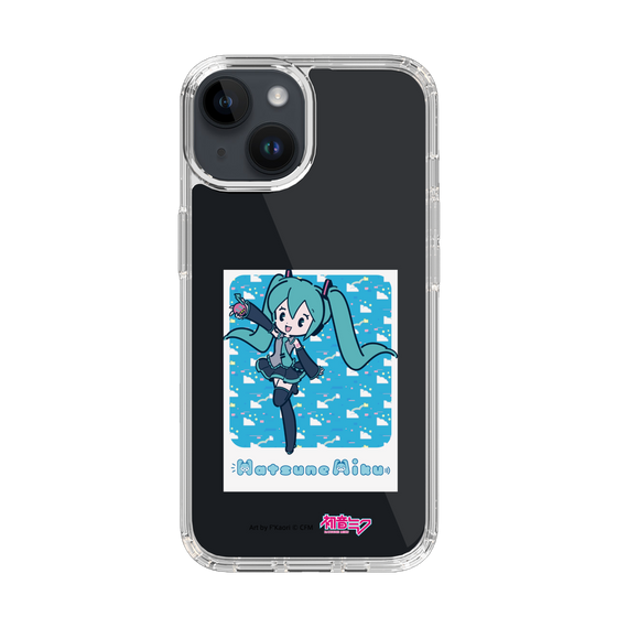 Slim Protection Case［ HATSUNE MIKU - Glitch Sky - Blue ］