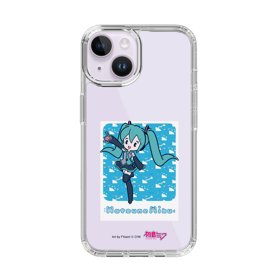 Slim Protection Case［ HATSUNE MIKU - Glitch Sky - Blue ］