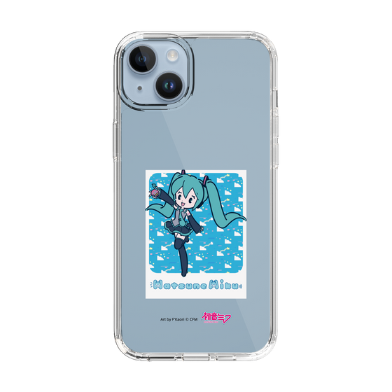 Slim Protection Case［ HATSUNE MIKU - Glitch Sky - Blue ］