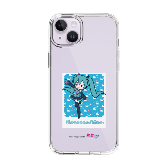 Slim Protection Case［ HATSUNE MIKU - Glitch Sky - Blue ］