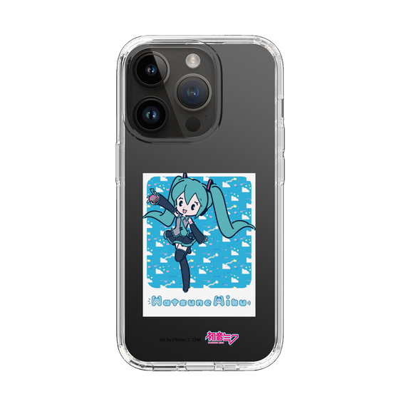 Slim Protection Case［ HATSUNE MIKU - Glitch Sky - Blue ］