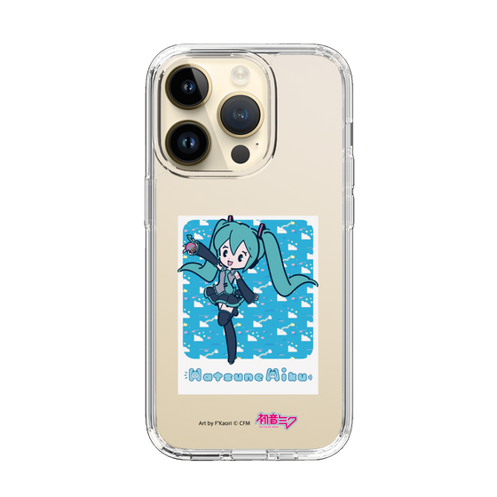 Slim Protection Case［ HATSUNE MIKU - Glitch Sky - Blue ］