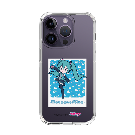 Slim Protection Case［ HATSUNE MIKU - Glitch Sky - Blue ］