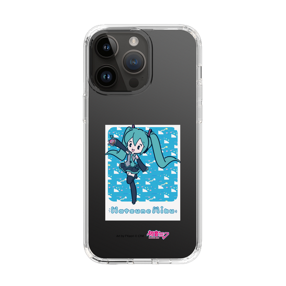 Slim Protection Case［ HATSUNE MIKU - Glitch Sky - Blue ］