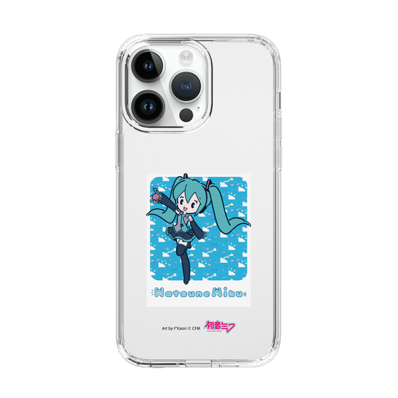 Slim Protection Case［ HATSUNE MIKU - Glitch Sky - Blue ］