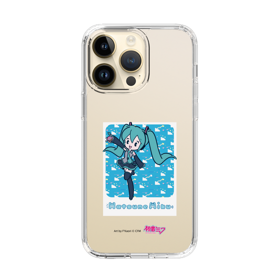 Slim Protection Case［ HATSUNE MIKU - Glitch Sky - Blue ］