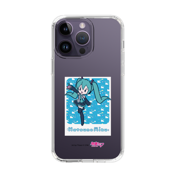 Slim Protection Case［ HATSUNE MIKU - Glitch Sky - Blue ］