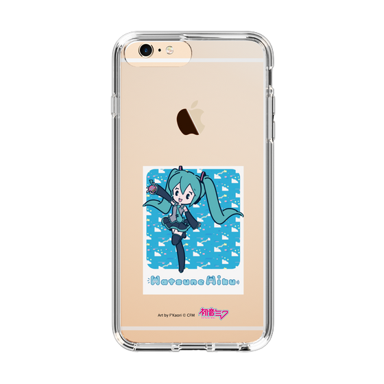 Slim Protection Case［ HATSUNE MIKU - Glitch Sky - Blue ］