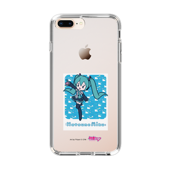 Slim Protection Case［ HATSUNE MIKU - Glitch Sky - Blue ］