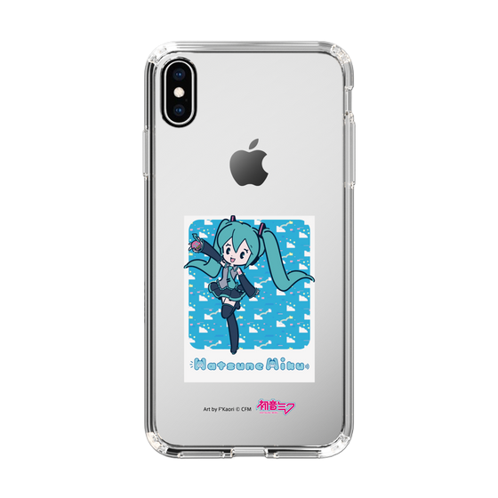 Slim Protection Case［ HATSUNE MIKU - Glitch Sky - Blue ］