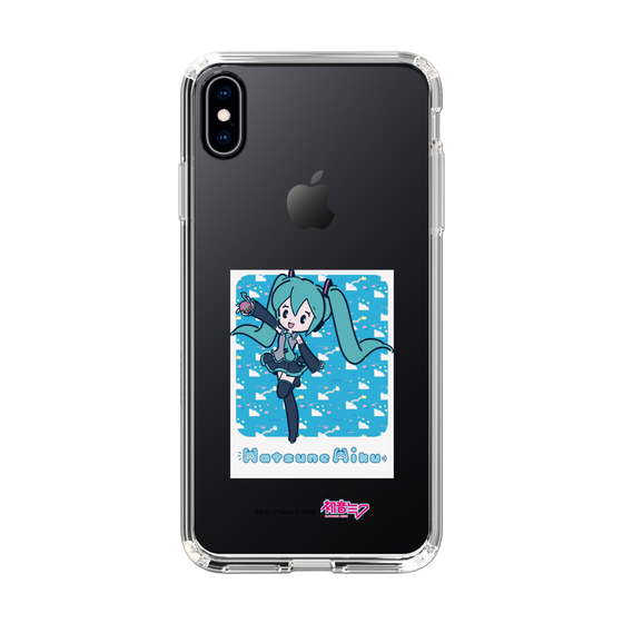 Slim Protection Case［ HATSUNE MIKU - Glitch Sky - Blue ］