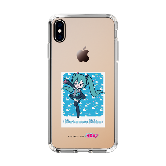 Slim Protection Case［ HATSUNE MIKU - Glitch Sky - Blue ］