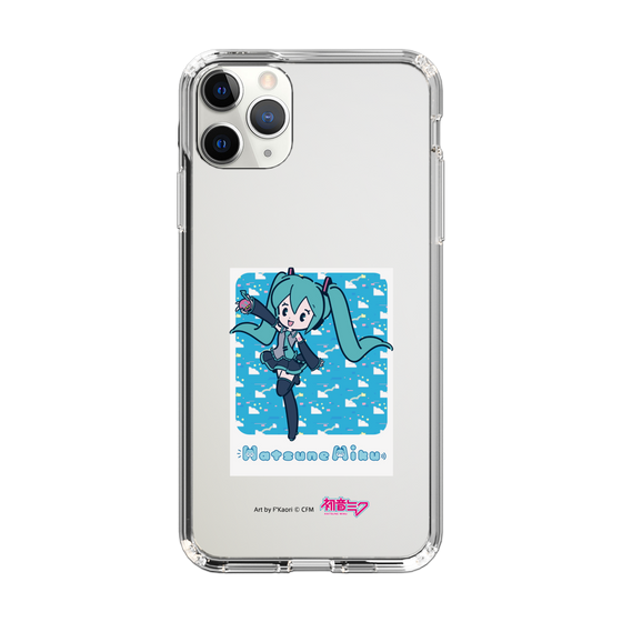 Slim Protection Case［ HATSUNE MIKU - Glitch Sky - Blue ］