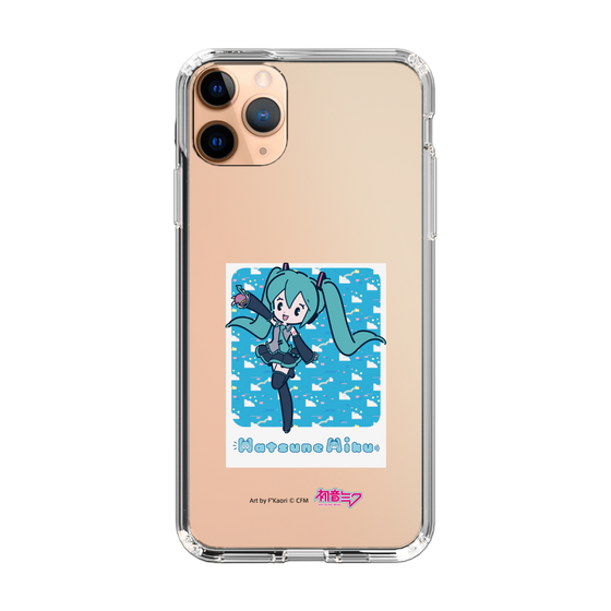 Slim Protection Case［ HATSUNE MIKU - Glitch Sky - Blue ］