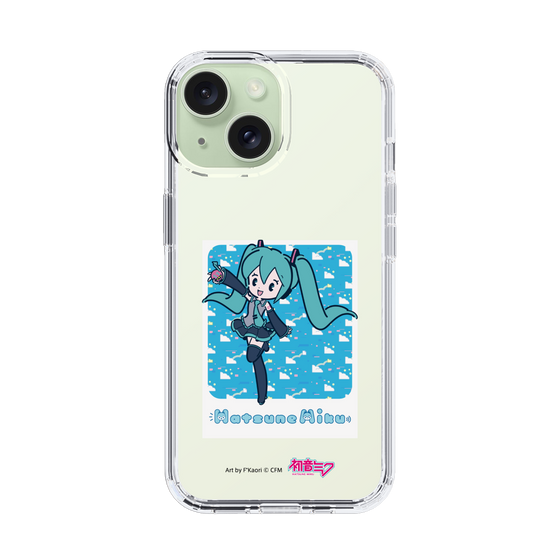 Slim Protection Case［ HATSUNE MIKU - Glitch Sky - Blue ］