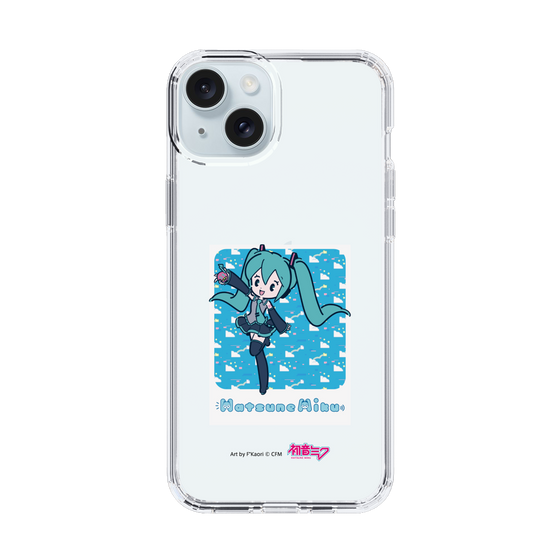 Slim Protection Case［ HATSUNE MIKU - Glitch Sky - Blue ］