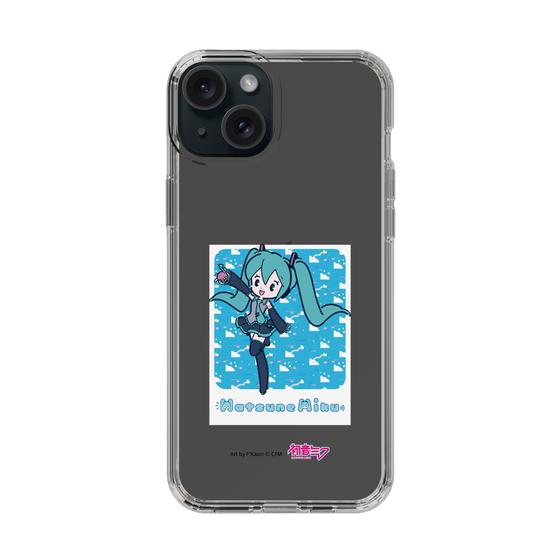 Slim Protection Case［ HATSUNE MIKU - Glitch Sky - Blue ］