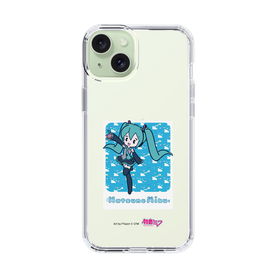 Slim Protection Case［ HATSUNE MIKU - Glitch Sky - Blue ］