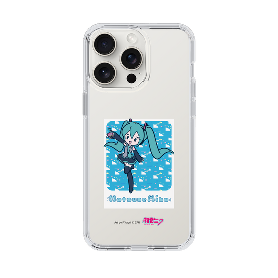 Slim Protection Case［ HATSUNE MIKU - Glitch Sky - Blue ］