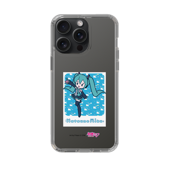 Slim Protection Case［ HATSUNE MIKU - Glitch Sky - Blue ］