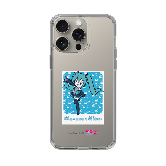 Slim Protection Case［ HATSUNE MIKU - Glitch Sky - Blue ］