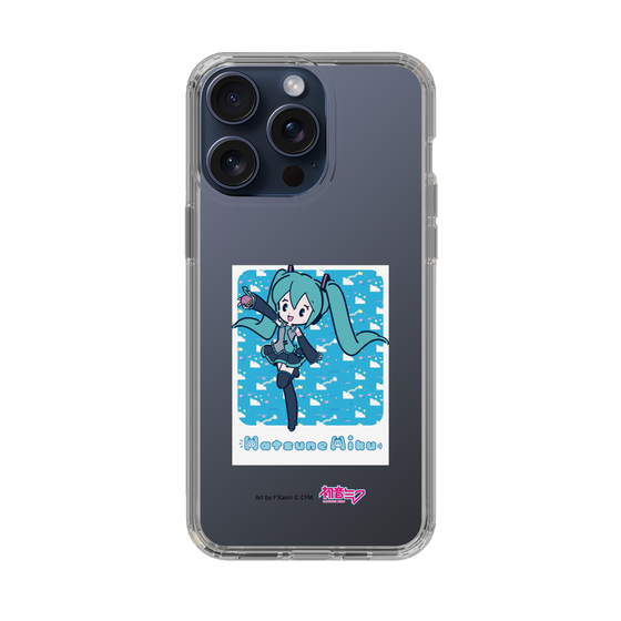 Slim Protection Case［ HATSUNE MIKU - Glitch Sky - Blue ］