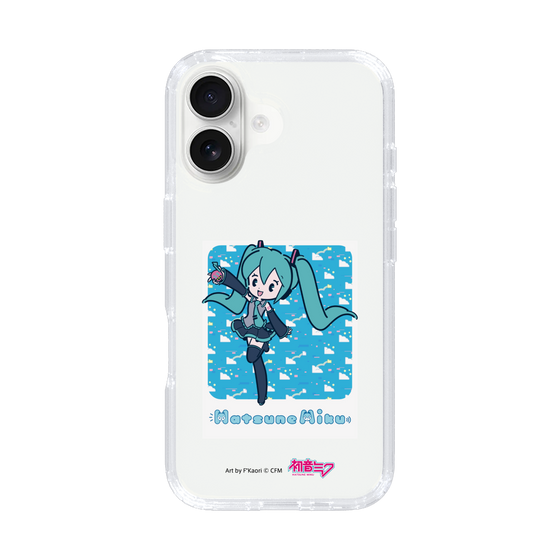 Slim Protection Case［ HATSUNE MIKU - Glitch Sky - Blue ］