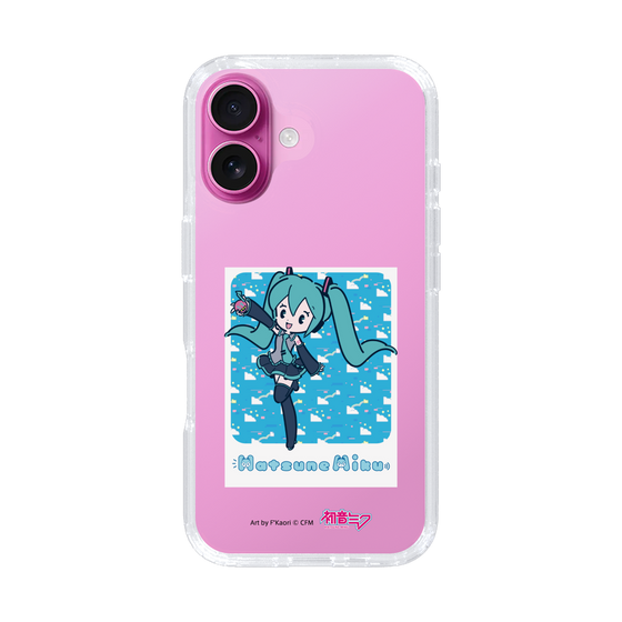 Slim Protection Case［ HATSUNE MIKU - Glitch Sky - Blue ］