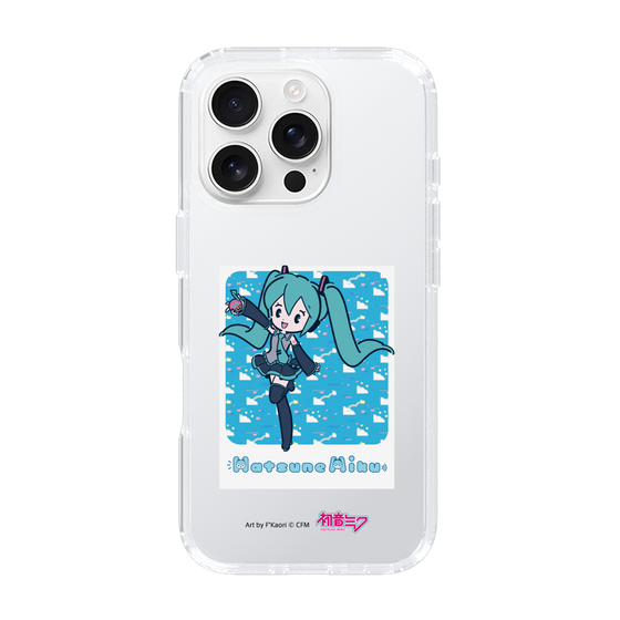 Slim Protection Case［ HATSUNE MIKU - Glitch Sky - Blue ］