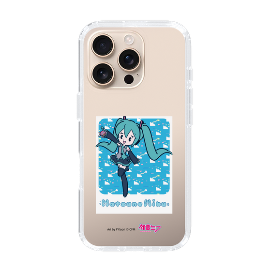 Slim Protection Case［ HATSUNE MIKU - Glitch Sky - Blue ］