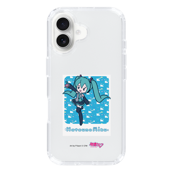 Slim Protection Case［ HATSUNE MIKU - Glitch Sky - Blue ］