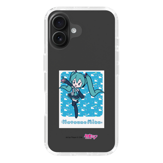 Slim Protection Case［ HATSUNE MIKU - Glitch Sky - Blue ］