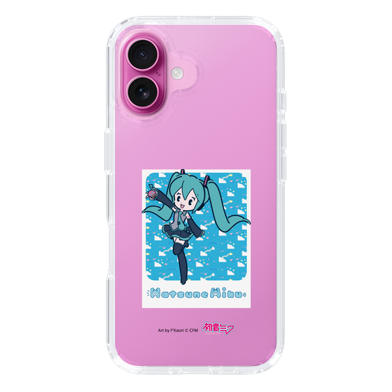 Slim Protection Case［ HATSUNE MIKU - Glitch Sky - Blue ］