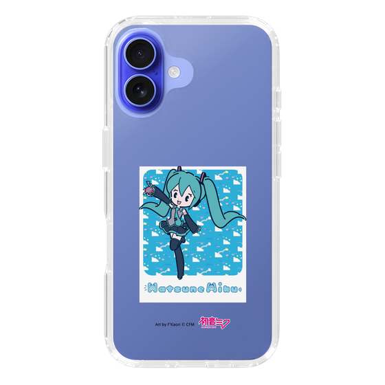 Slim Protection Case［ HATSUNE MIKU - Glitch Sky - Blue ］